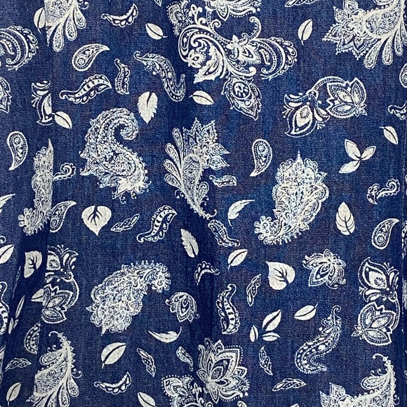 Vintage Western Paisley Shirt Women’s L - Picture 3 of 7